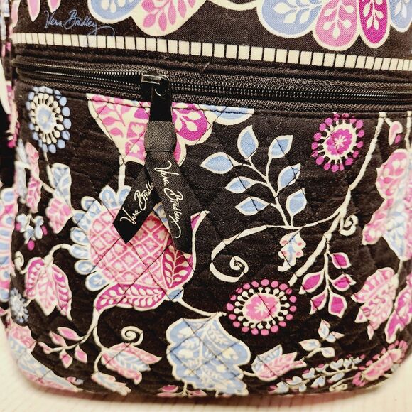 Vera Bradley Alpine Floral Campus Backpack Retired Embroidered Book Bag READ main image 14